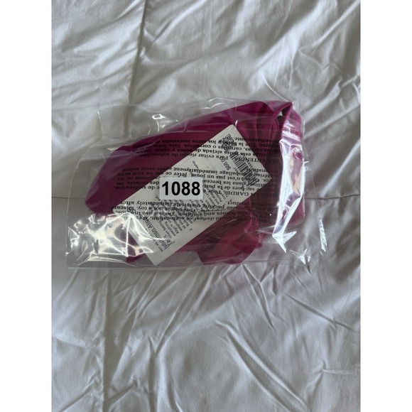 New Lululemon Align Tank Top Cropped Size 14 Passionate Pink LWEITS Bra Built In - Picture 10 of 10